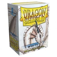 Dragon Shield - White (100-Pack) - Dragon Shield Card Sleeves - Card Sleeves card