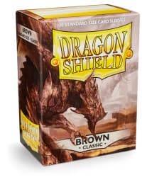 Dragon Shield Classic - Brown (100-Pack) - Dragon Shield Card Sleeves - Card Sleeves card
