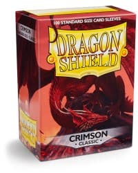 Dragon Shield Classic - Crimson (100-Pack) - Dragon Shield Card Sleeves - Card Sleeves card
