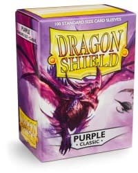 Dragon Shield Classic - Purple (100-Pack) - Dragon Shield Card Sleeves - Card Sleeves card