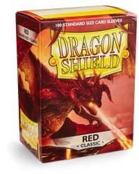Dragon Shield Classic - Red (100-Pack) - Dragon Shield Card Sleeves - Card Sleeves card