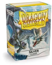 Dragon Shield Classic - Silver (100-Pack) - Dragon Shield Card Sleeves - Card Sleeves card