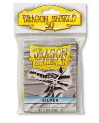 Dragon Shield Classic - Silver (50-Pack) - Dragon Shield Card Sleeves - Card Sleeves card