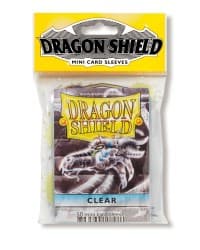 Dragon Shield Japanese Sleeves - Clear (50-Pack) - Dragon Shield Card Sleeves - Card Sleeves card