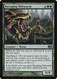 Ravaging Riftwurm - Future Sight - Magic: The Gathering card