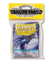 Dragon Shield Japanese Sleeves - Purple (50-Pack) - Dragon Shield Card Sleeves - Card Sleeves card