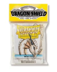 Dragon Shield Japanese Sleeves - White (50-Pack) - Dragon Shield Card Sleeves - Card Sleeves card