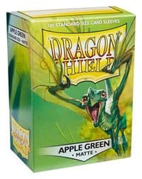 Dragon Shield Matte Sleeves - Apple Green (100-Pack) - Dragon Shield Card Sleeves - Card Sleeves card