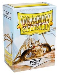 Dragon Shield Matte Sleeves - Ivory (100-Pack) - Dragon Shield Card Sleeves - Card Sleeves card
