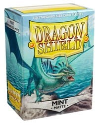 Dragon Shield Matte Sleeves - Mint (100-Pack) - Dragon Shield Card Sleeves - Card Sleeves card
