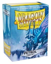 Dragon Shield Matte Sleeves - Petrol (100-Pack) - Dragon Shield Card Sleeves - Card Sleeves card