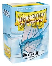 Dragon Shield Matte Sleeves - Sky Blue (100-Pack) - Dragon Shield Card Sleeves - Card Sleeves card