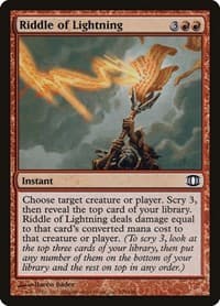 Riddle of Lightning - Future Sight - Magic: The Gathering card