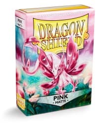 Dragon Shield Matte Sleeves - Pink (60-Pack) - Dragon Shield Card Sleeves - Card Sleeves card