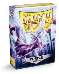 Dragon Shield Matte Sleeves - Purple (60-Pack) - Dragon Shield Card Sleeves - Card Sleeves card