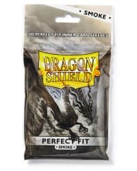 Dragon Shield Perfect Fit - Clear/Smoke (100-Pack) - Dragon Shield Card Sleeves - Card Sleeves card