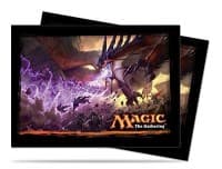 Dragons of Tarkir Key Art Standard Deck Protector for Magic (80-Pack) - Ultra Pro Card Sleeves - Card Sleeves card