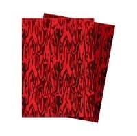 Fantasy Standard Deck Protectors - Red (50-Pack) - Ultra Pro Card Sleeves - Card Sleeves card