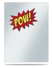 Gamers: POW! Sleeve Covers (50-Pack) - Ultra Pro Card Sleeves - Card Sleeves card