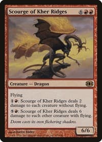 Scourge of Kher Ridges - Future Sight - Magic: The Gathering card