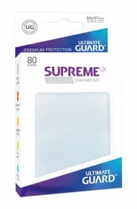 Gloss Frosted Sleeve - Supreme UX Sleeves (80-Pack) - Ultimate Guard Card Sleeves - Card Sleeves card
