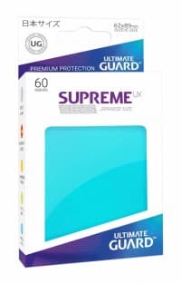 Gloss Sleeve - Supreme UX Sleeves Japanese Aquamarine (60-Pack) - Ultimate Guard Card Sleeves - Card Sleeves card