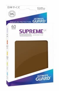 Gloss Sleeve - Supreme UX Sleeves Japanese Brown (60-Pack) - Ultimate Guard Card Sleeves - Card Sleeves card