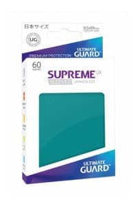 Gloss Sleeve - Supreme UX Sleeves Japanese Petrol Blue (60-Pack) - Ultimate Guard Card Sleeves - Card Sleeves card
