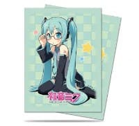 Hatsune Miku: Hatsune Miku Megane Deck Protector (50-Pack) - Ultra Pro Card Sleeves - Card Sleeves card