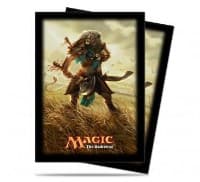 Journey into Nyx Ajani Deck Protectors for Magic (80-Pack) - Ultra Pro Card Sleeves - Card Sleeves card