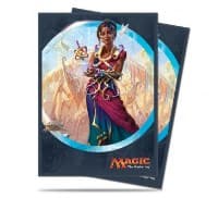 Kaladesh Saheeli Rai Standard Deck Protector sleeves for Magic (80-Pack) - Ultra Pro Card Sleeves - Card Sleeves card