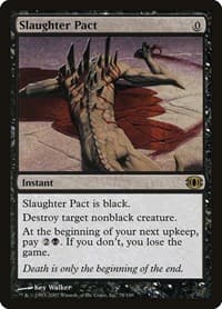 Slaughter Pact - Future Sight - Magic: The Gathering card