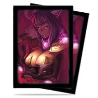 Kisa Standard Deck Protector from Relic Knights (50-Pack) - Ultra Pro Card Sleeves - Card Sleeves card