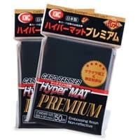 KMC Card Barrier - Hyper Matte Premium - Black (50-Pack) - KMC Card Sleeves - Card Sleeves card