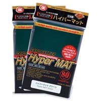KMC Card Barrier - Hyper Matte - Green (80-Pack) - KMC Card Sleeves - Card Sleeves card