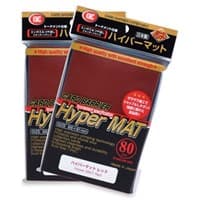 KMC Card Barrier - Hyper Matte - Red (80-Pack) - KMC Card Sleeves - Card Sleeves card