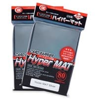 KMC Card Barrier - Hyper Matte - Silver (80-Pack) - KMC Card Sleeves - Card Sleeves card