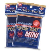 KMC Card Barrier - Hyper Matte Mini - Blue (60-Pack) - KMC Card Sleeves - Card Sleeves card