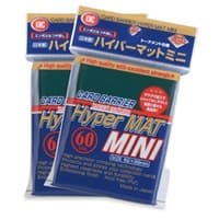 KMC Card Barrier - Hyper Matte Mini - Green (60-Pack) - KMC Card Sleeves - Card Sleeves card