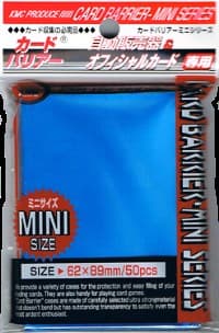 KMC Card Barrier - Mini Series - Metallic Blue (50-Pack) - KMC Card Sleeves - Card Sleeves card