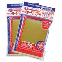 KMC Card Barrier - Mini Series - Super Gold (50-Pack) - KMC Card Sleeves - Card Sleeves card