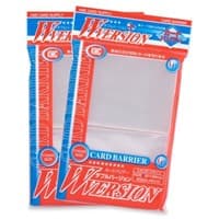 KMC Card Barrier - WVersion - Clear (80-Pack) - KMC Card Sleeves - Card Sleeves card