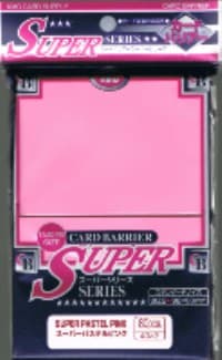 KMC Card Barrier - Super Series - Pastel Pink (80-Pack) - KMC Card Sleeves - Card Sleeves card