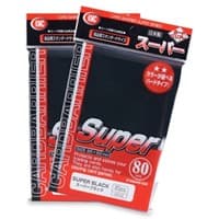 KMC Card Barrier - Super Series - Super Black (80-Pack) - KMC Card Sleeves - Card Sleeves card