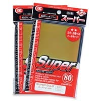 KMC Card Barrier - Super Series - Super Gold (80-Pack) - KMC Card Sleeves - Card Sleeves card