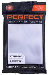 KMC Full Sized - Perfect Size Sleeves - Clear (100-Pack) - KMC Card Sleeves - Card Sleeves card