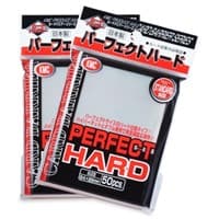 KMC Full Sized - Perfect Hard Sleeves - Clear (50-Pack) - KMC Card Sleeves - Card Sleeves card