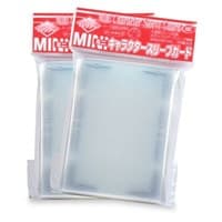 KMC Mini Sized - Character Guard Sleeves - Silver (60-Pack) - KMC Card Sleeves - Card Sleeves card