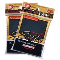 KMC Silky Matte - Black (50-Pack) - KMC Card Sleeves - Card Sleeves card