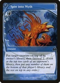 Spin into Myth - Future Sight - Magic: The Gathering card
